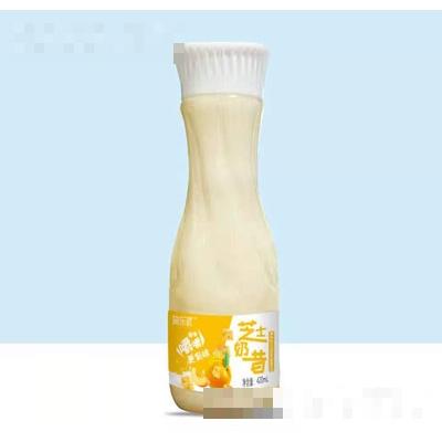 简乐派黄桃味芝士奶昔420ml