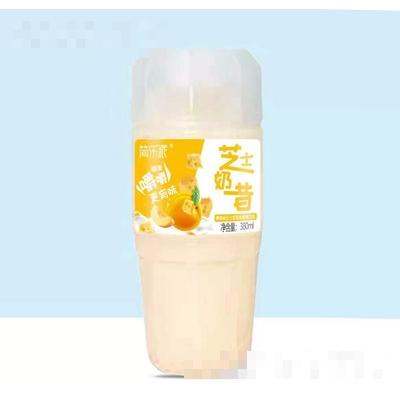 简乐派黄桃味芝士奶昔380ml