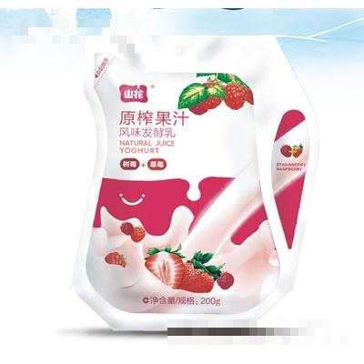 山花原榨果汁酸奶200g