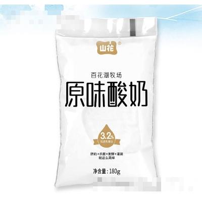 山花原味酸奶180g