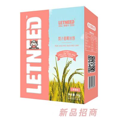 莱莱牛梨汁米饼草莓味