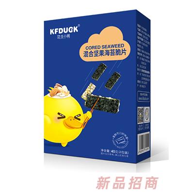 功夫小鸭混合坚果海苔脆片