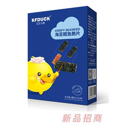 功夫小鸭海苔鳕鱼脆片