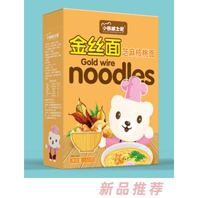 小熊威士尼金丝面 芝麻核桃