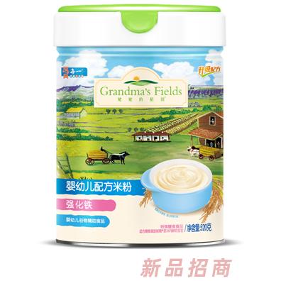 姥姥的稻田婴幼儿配方米粉 强化铁 听装