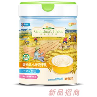 姥姥的稻田婴幼儿小米奶米乳 听装