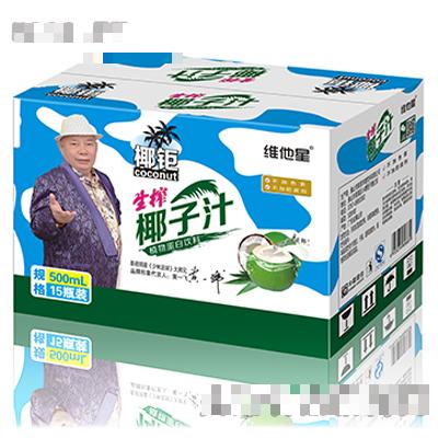 500ml椰钜迷彩椰子汁箱装