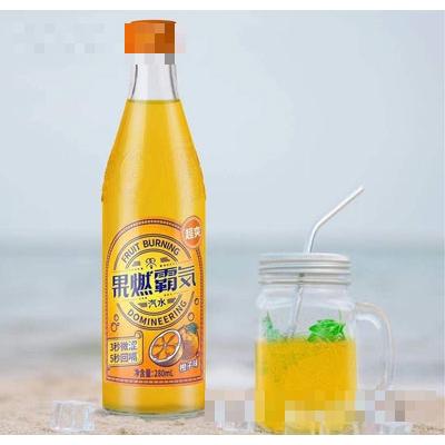 体言橙子味汽水280ml