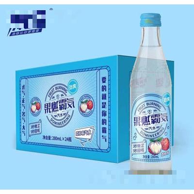 体言荔枝味汽水280mlX24瓶