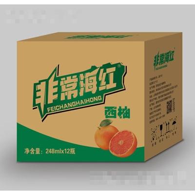 非常海红西柚碳酸饮料