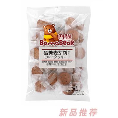 巴玛熊黑糖麦芽饼