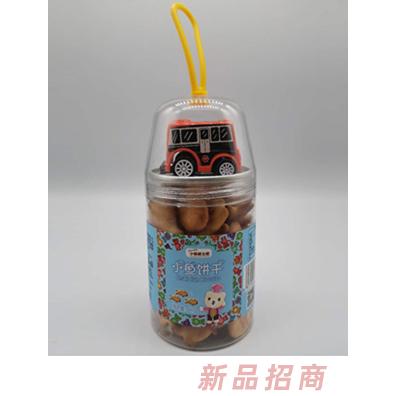 小熊威士尼小鱼饼干 实物