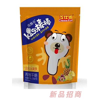 芝仕坊优酪谷kiss棒棒 混合水果味