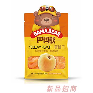 巴玛熊黄桃干