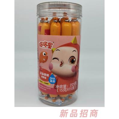 哆哆星深海鱼棒 鲜虾味 15支