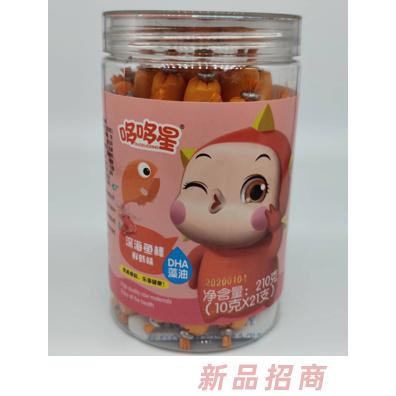 哆哆星深海鱼棒 鲜虾味 21支