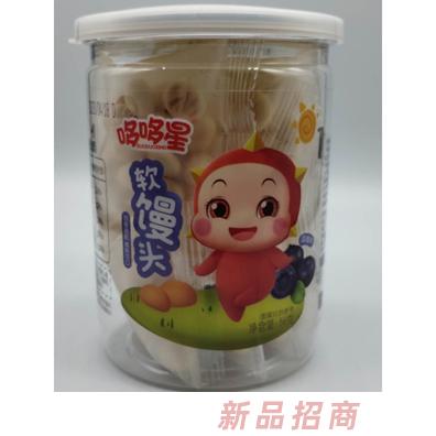 哆哆星软馒头 蓝莓味
