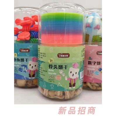 小熊威士尼大双瓶饼干 实物