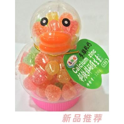 鑫纳福软糖鸭鸭造型 钙铁锌硒维生素