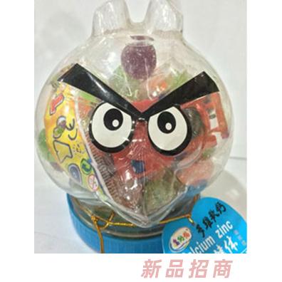 鑫纳福软糖愤怒的小鸟造型 强骨健体