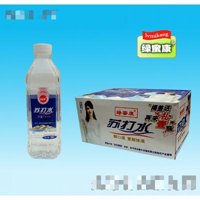 绿康饮品-苏打水350mlx24盒