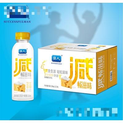 强人“减”系列奶昔酸奶饮品芝士
