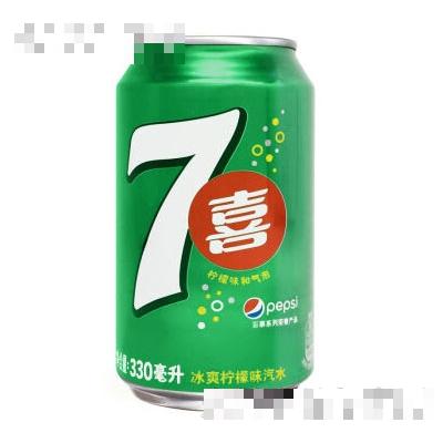 七喜碳酸饮料330ml