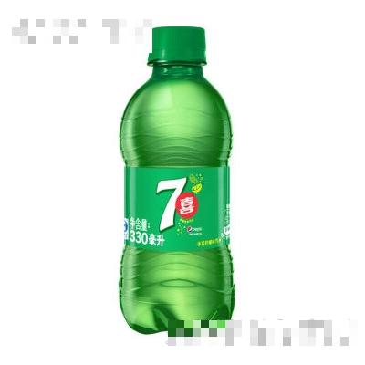 七喜碳酸饮料柠檬味330ml