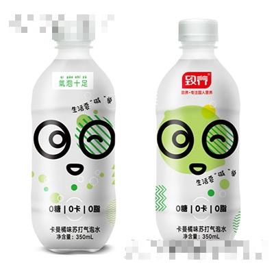 致养卡曼橘味苏打气泡水350ml