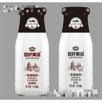 芸纤美滋酸奶 希腊酸奶1000ml