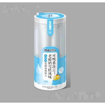 樱桃小丸子乳酸菌原味老酸奶