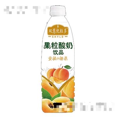 双慧优粒多果粒酸奶黄桃+椰果1L