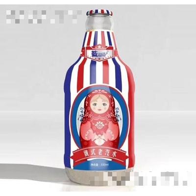蓝格格俄式老汽水330ml（瓶）