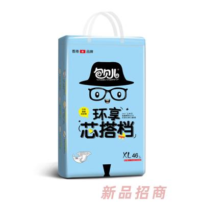 包贝儿环享式芯搭档纸尿裤XL46