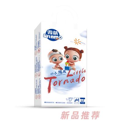 微萌小旋风婴儿薄柔瞬吸纸尿裤M46
