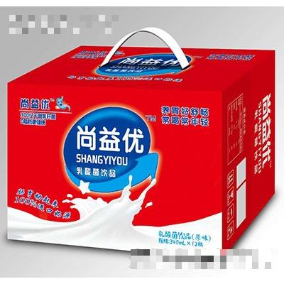 尚益优乳酸菌饮品原味340mlx12瓶