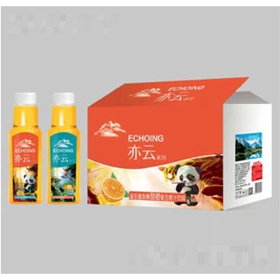 亦云冰川益生菌发酵甜橙复合果汁饮料500ml×15