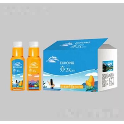 亦云冰川益生菌发酵芒果复合果汁饮料500ml×15