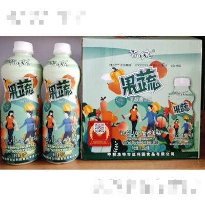 智哆兔果蔬乳酸菌饮品1.25LX6