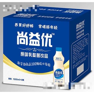 尚益优乳酸菌饮品原味1000mlx8瓶