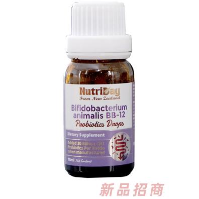 纽奇动物双歧杆菌BB-12益生菌滴液饮品10毫升