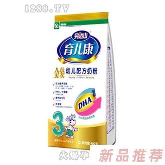 完达山奶粉育儿康三段400g