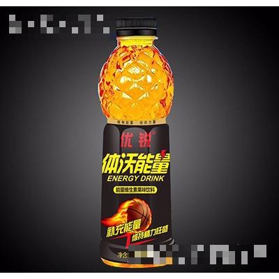 优锐体沃能量维生素果味饮料600ml