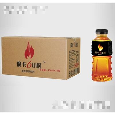 魔卡6小时维生素饮料450mlX15