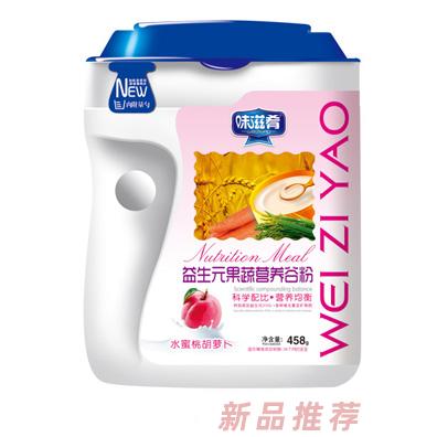 味滋肴益生元果蔬营养谷粉-水蜜桃胡萝卜