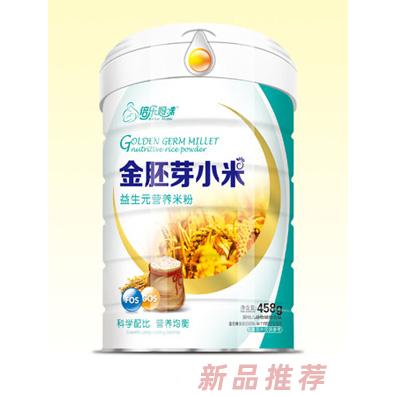 倍乐妈咪金胚芽小米营养米粉（益生元）桶装