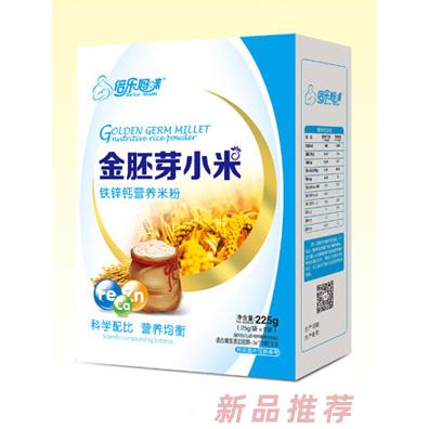 倍乐妈咪金胚芽小米营养米粉（铁锌钙）盒装