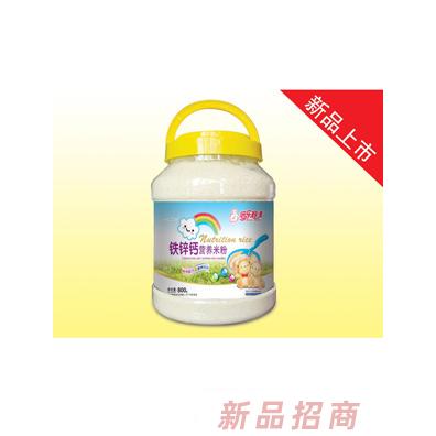 倍乐妈咪营养米粉-钙铁锌800克片状