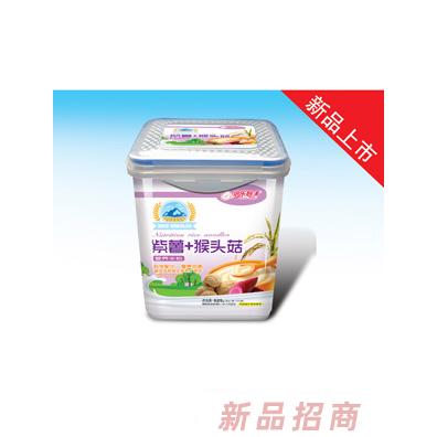 倍乐妈咪营养米粉-紫薯猴头菇乐扣装525克