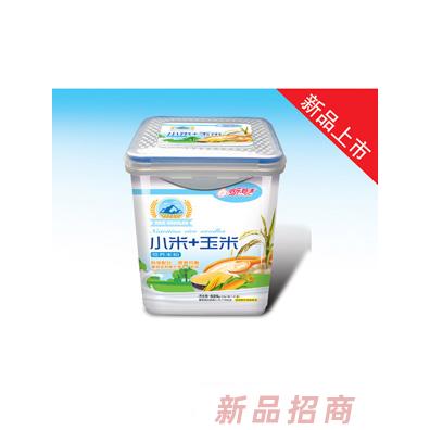 倍乐妈咪营养米粉-小米+玉米乐扣装525克